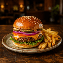 Hamburguesa Cheddar
